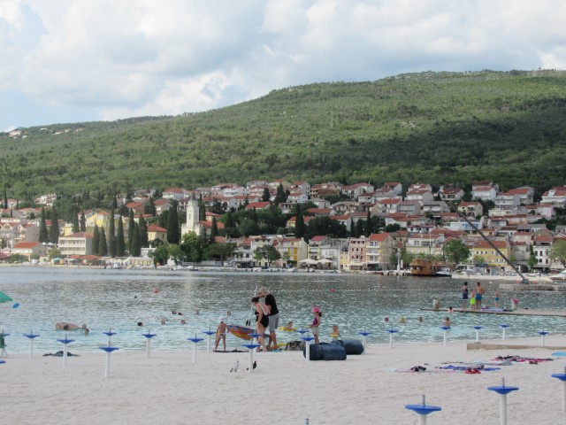 Baai en strand in Selce